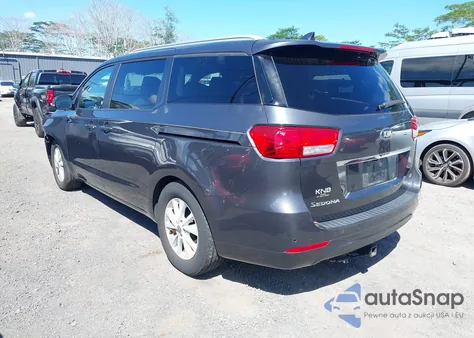 2016 Kia Sedona Lx z USA, uszkodzony, nr VIN KNDMB5C13G6116409